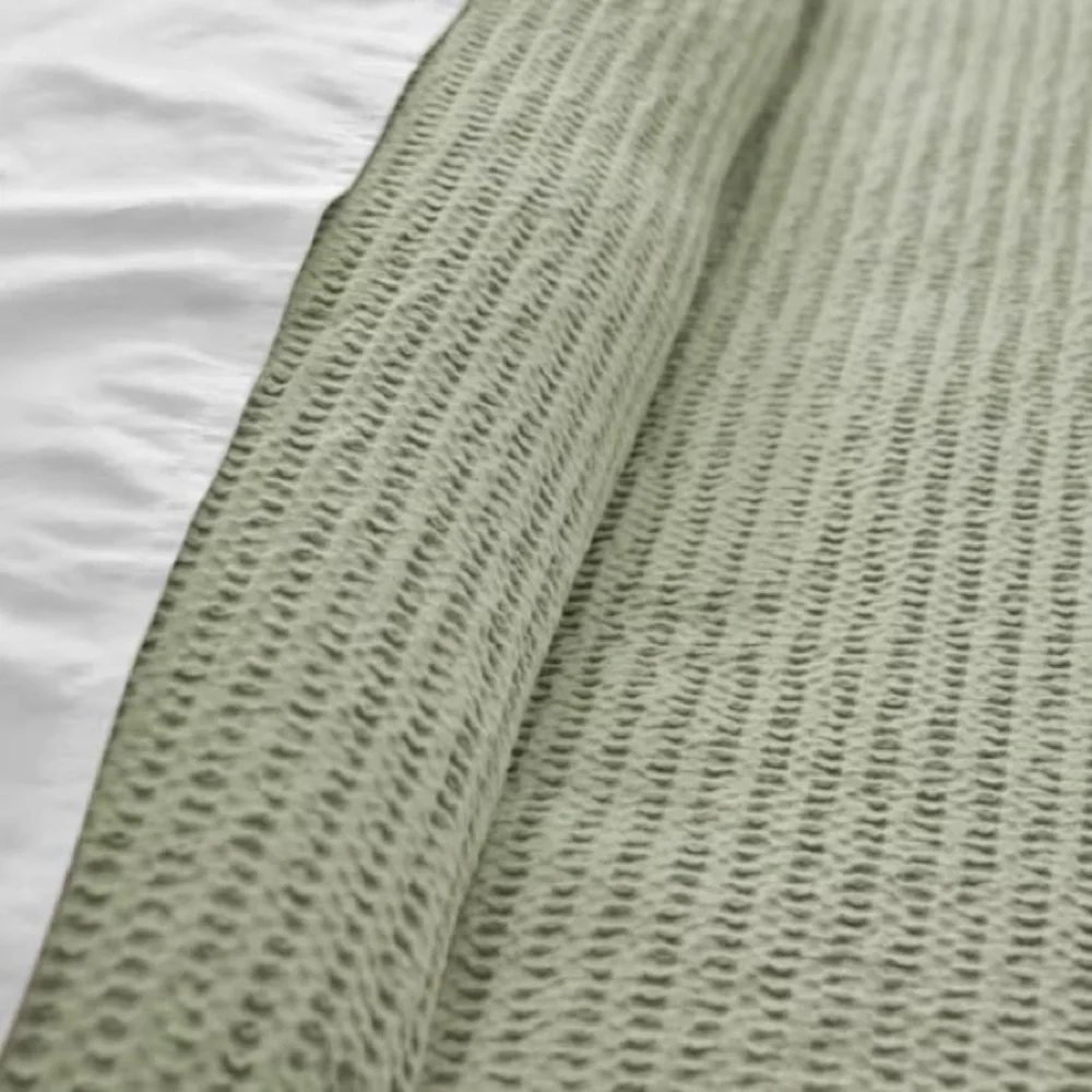LEVTEX NWT Cloud Waffle Desert Sage -Full/Queen Comforter Set